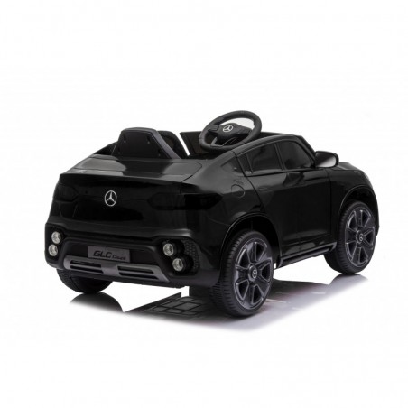 Auto Macchina Elettrica per Bambini 12V Mercedes-Bens Concept GLC Coupé con telecomando nera