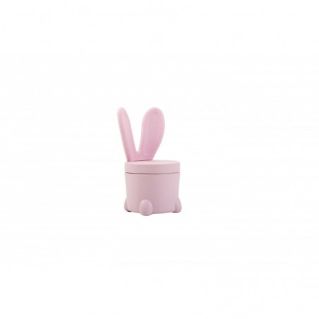 Sedia Portagiochi Bunny Rosa per Bambini Mobiletto 2 in 1 misure H53 x L32 x P32 