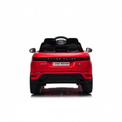 Auto Macchina Elettrica Range Rover Evoque 12V per Bambini sedile in pelle porte apribili Con telecomando Full accessori (ROSSA)