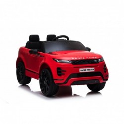 Auto Macchina Elettrica Range Rover Evoque 12V per Bambini sedile in pelle porte apribili Con telecomando Full accessori (ROSSA)