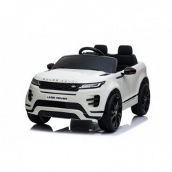 Auto Macchina Elettrica Range Rover Evoque 12V per Bambini sedile in pelle porte apribili Con telecomando Full accessori BIANCA