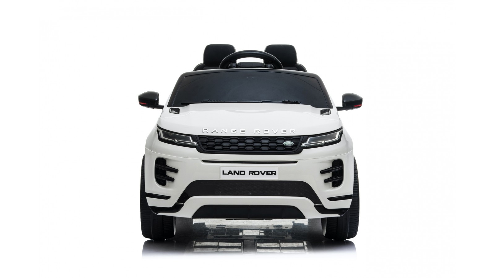 Auto Macchina Elettrica Range Rover Evoque 12V per Bambini sedile in pelle porte apribili Con telecomando Full accessori BIANCA