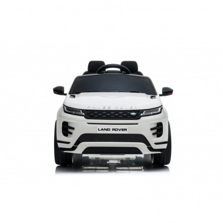 Auto Macchina Elettrica Range Rover Evoque 12V per Bambini sedile in pelle porte apribili Con telecomando Full accessori BIANCA