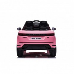 Auto Macchina Elettrica Range Rover Evoque 12V per Bambini sedile in pelle porte apribili Con telecomando Full accessori (ROSA)