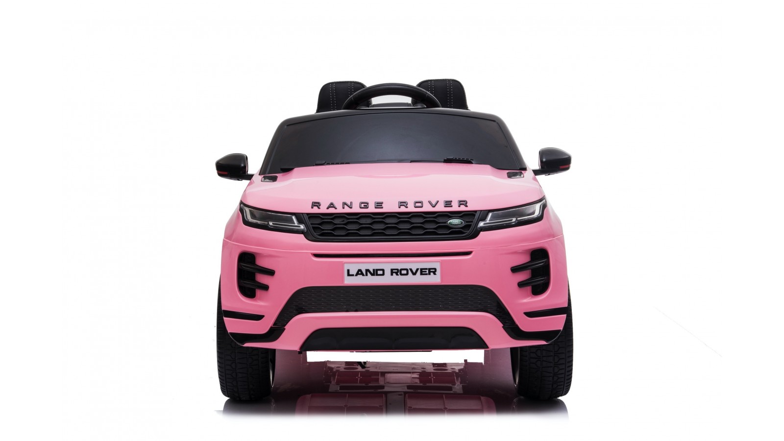 Auto Macchina Elettrica Range Rover Evoque 12V per Bambini sedile in pelle porte apribili Con telecomando Full accessori (ROSA)