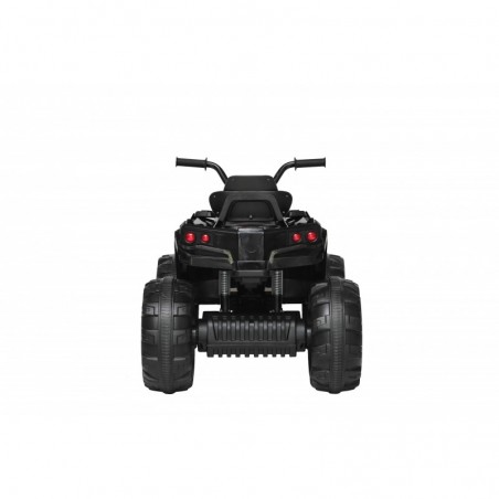 Super Quad Lander elettrico per Bambini 12V doppio motore Full optional con Ammortozzatori Nero con Telecomando