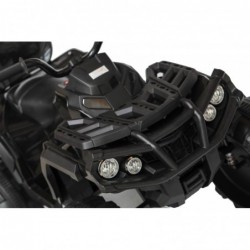 Super Quad Lander elettrico per Bambini 12V doppio motore Full optional con Ammortozzatori Nero con Telecomando