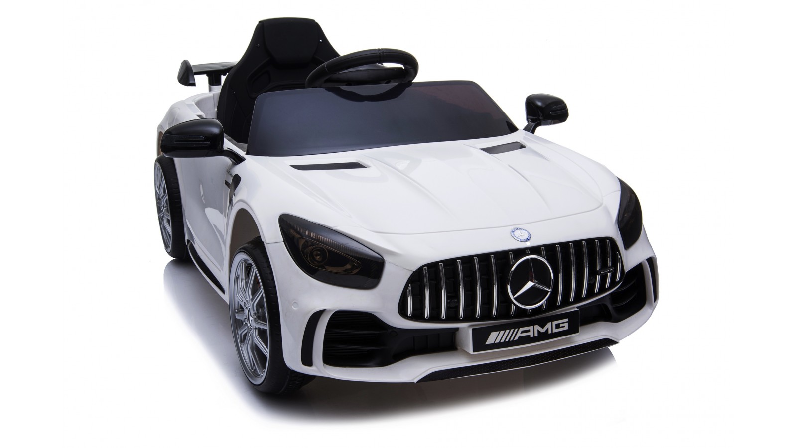 Auto Macchina Elettrica per Bambini Mercedes AMG GTR 12V Porte Apribili Full Optional con telecomando