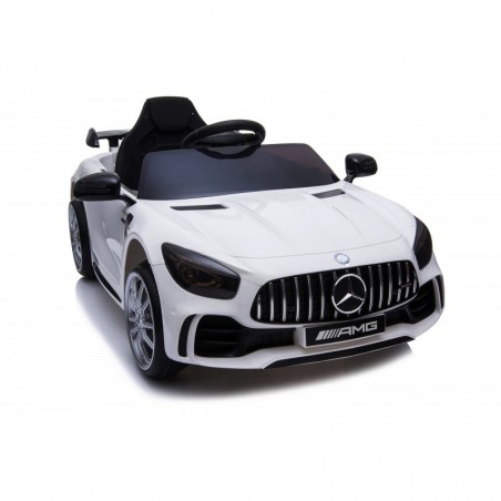 Auto Macchina Elettrica per Bambini Mercedes AMG GTR 12V Porte Apribili Full Optional con telecomando