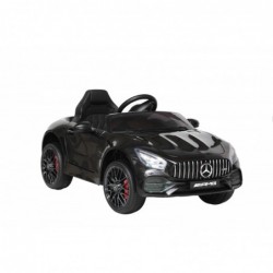 Auto Macchina Elettrica per Bambini Mercedes AMG GT 12V Porte Apribili Full Optional con telecomando nero