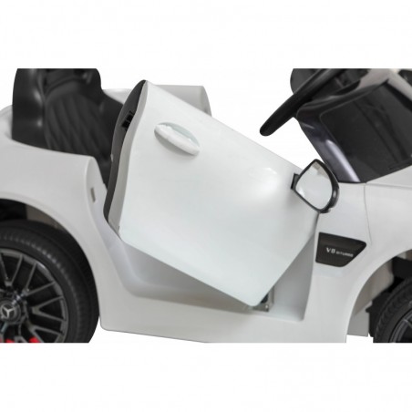 Auto Macchina Elettrica per Bambini Mercedes AMG GT 12V Porte Apribili Full Optional con telecomando