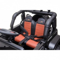 Auto Macchina Elettrica per Bambini Fuoristrada Adventure Rosa 12V MP3 Led con Telecomando Full Optional Sedili in Pelle