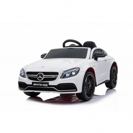 Auto Elettrica per Bambini 12V Mercedes C63 AMG Porte Apribili con telecomando