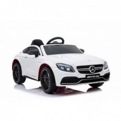 Auto Elettrica per Bambini 12V Mercedes C63 AMG Porte Apribili con telecomando