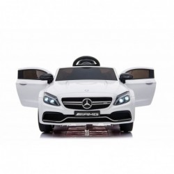 Auto Elettrica per Bambini 12V Mercedes C63 AMG Porte Apribili con telecomando