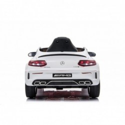 Auto Elettrica per Bambini 12V Mercedes C63 AMG Porte Apribili con telecomando