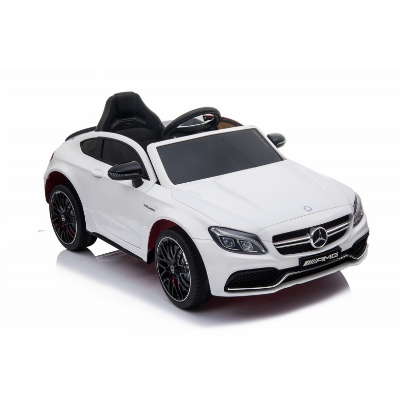 Auto Elettrica per Bambini 12V Mercedes C63 AMG Porte Apribili con telecomando