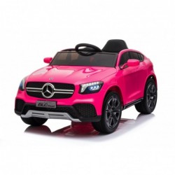 Auto Macchina Elettrica per Bambini 12V Mercedes GLC Coupè con telecomando Rosa