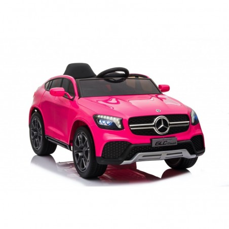 Auto Macchina Elettrica per Bambini 12V Mercedes GLC Coupè con telecomando Rosa