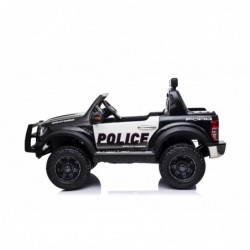 Auto Elettrica per Bambini 2 posti Ford Ranger Raptor Police 12 Volt Ruote in Gomma Sedile in Pelle porte apribili e telecomando