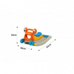 Scivolo per Bambini Cavallo a Dondolo Multifunzione in 1 H50 x L83 x L48