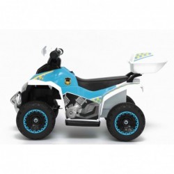 Quad Elettrico Per Bambini Racer Sport con luci suoni Mp3  bauletto marcia avanti indietro e accellelratore