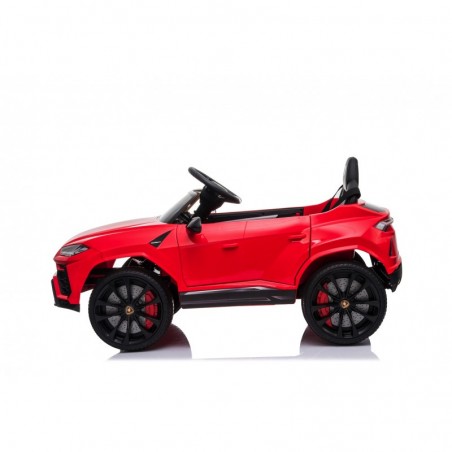 Auto Macchina Elettrica per Bambini 12V Lamborghini URUS Rossa con Telecomando Porte apribili Led e suoni Mp3