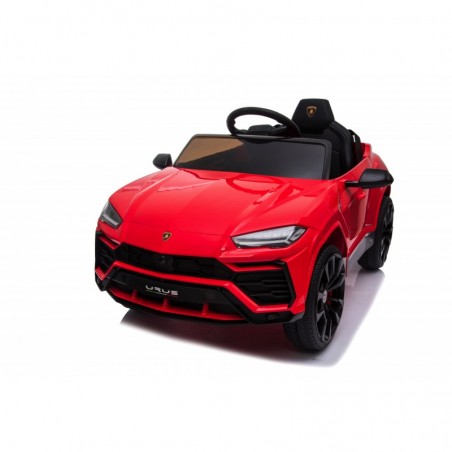 Auto Macchina Elettrica per Bambini 12V Lamborghini URUS Rossa con Telecomando Porte apribili Led e suoni Mp3