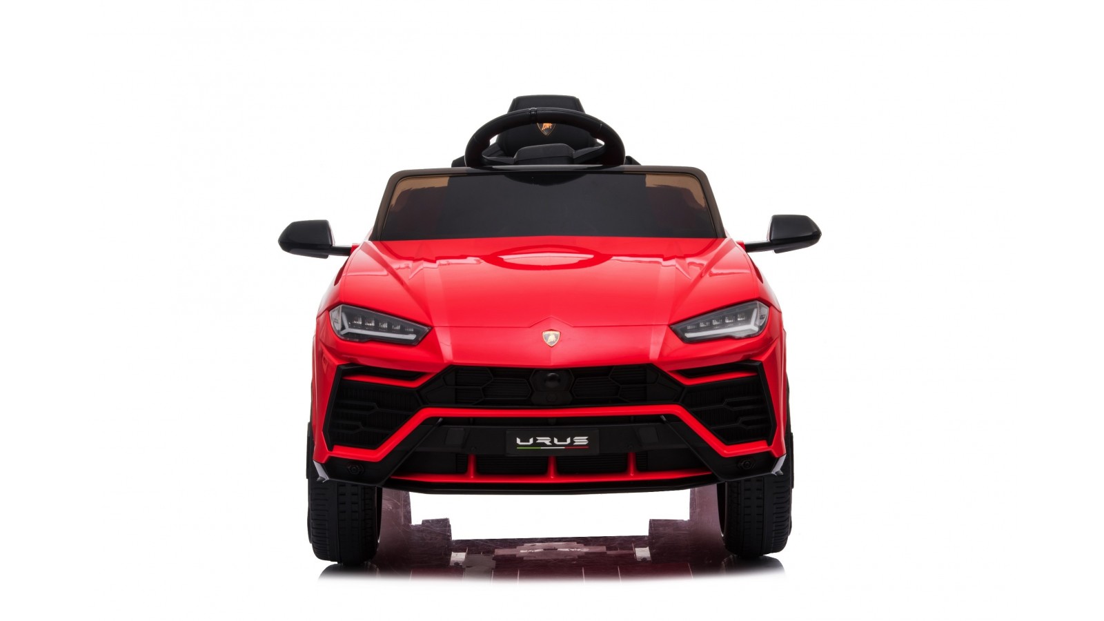 Auto Macchina Elettrica per Bambini 12V Lamborghini URUS Rossa con Telecomando Porte apribili Led e suoni Mp3