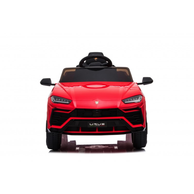 Auto Macchina Elettrica per Bambini 12V Lamborghini URUS Rossa con Telecomando Porte apribili Led e suoni Mp3