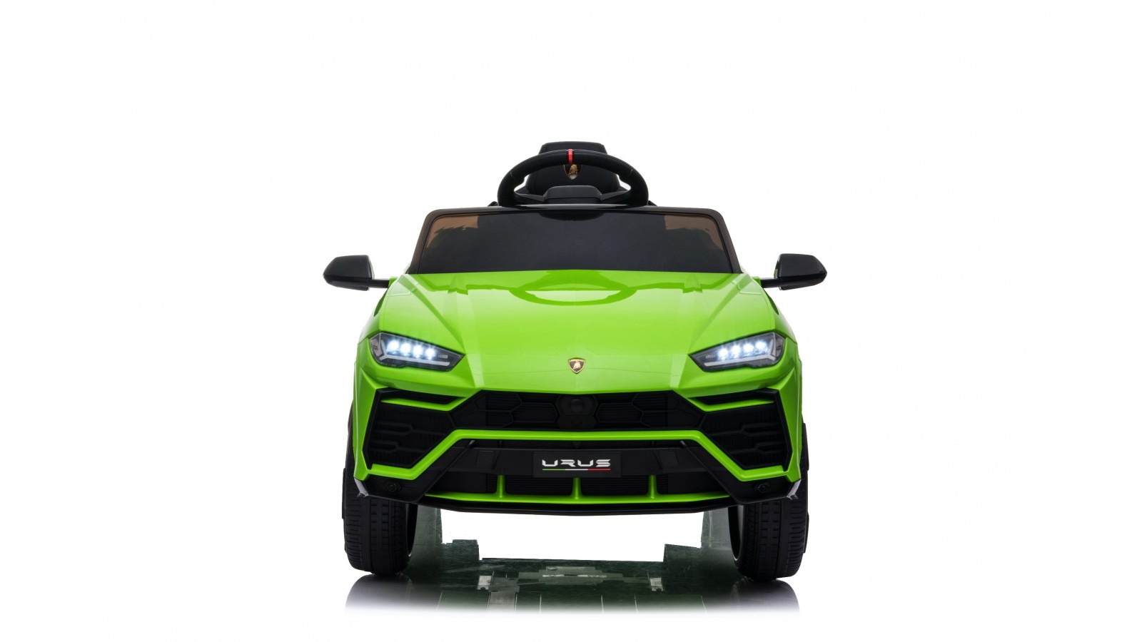 Auto Macchina Elettrica per Bambini 12V Lamborghini URUS Verde con Telecomando Porte apribili Led e suoni Mp3