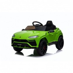 Auto Macchina Elettrica per Bambini 12V Lamborghini URUS Verde con Telecomando Porte apribili Led e suoni Mp3