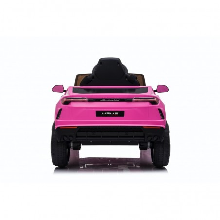 Auto Macchina Elettrica per Bambini 12V Lamborghini URUS con Telecomando Rosa Porte apribili Led e suoni Mp3