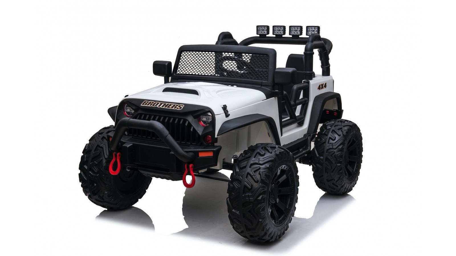 Auto Macchina Elettrica Fuoristrada Big Adventure 24V per Bambini 2 Posti Full Optional sedile in pelle telecomando porte apribi