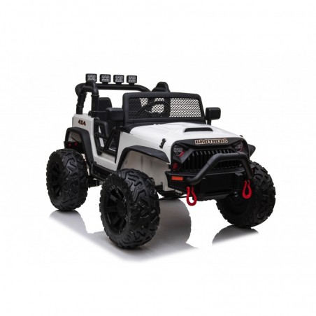 Auto Macchina Elettrica Fuoristrada Big Adventure 24V per Bambini 2 Posti Full Optional sedile in pelle telecomando porte apribi