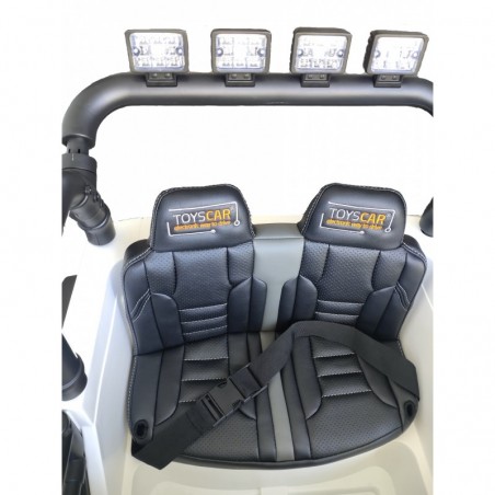 Auto Macchina Elettrica Fuoristrada Big Adventure 24V per Bambini 2 Posti Full Optional sedile in pelle telecomando porte apribi