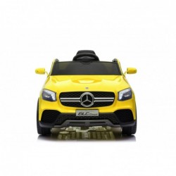 Auto Macchina Elettrica per Bambini 12V Mercedes GLC Coupè Concept con telecomando Gialla