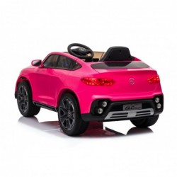 Auto Macchina Elettrica per Bambini 12V Mercedes GLC Coupè Concept con telecomando Rosa