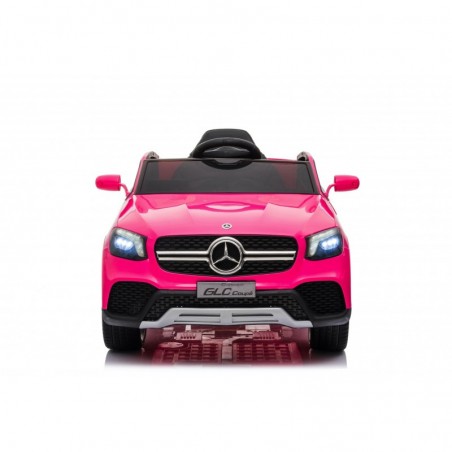Auto Macchina Elettrica per Bambini 12V Mercedes GLC Coupè Concept con telecomando Rosa