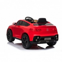 Auto Macchina Elettrica per Bambini 12V Mercedes GLC Coupè Concept con telecomando Rossa