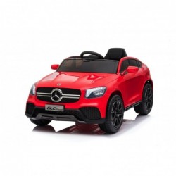 Auto Macchina Elettrica per Bambini 12V Mercedes GLC Coupè Concept con telecomando Rossa