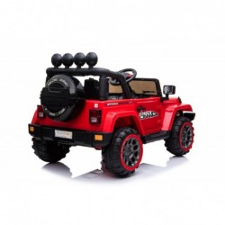 Auto Macchina Elettrica per Bambini Fuoristrada Adventure 12V MP3 Led con Telecomando Full Optional Sedili in Pelle