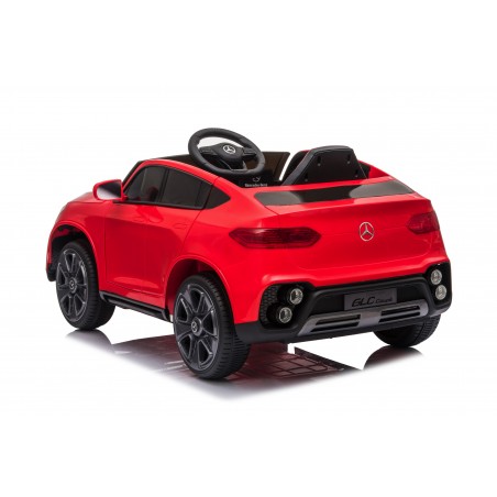 Auto Macchina Elettrica per Bambini 12V Mercedes-Bens Concept GLC Coupé con telecomando Rossa