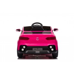 Auto Macchina Elettrica per Bambini 12V Mercedes GLC Coupè con telecomando Rosa