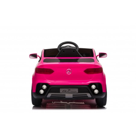 Auto Macchina Elettrica per Bambini 12V Mercedes GLC Coupè con telecomando Rosa