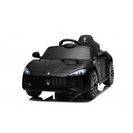 Auto Macchina Elettrica per Bambini 12V Maserati GranCabrio con sedile in pelle Telecomando Porte apribili Led e suoni Mp3