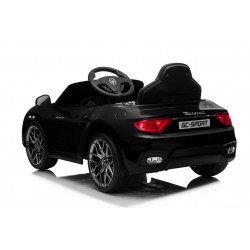 Auto Macchina Elettrica per Bambini 12V Maserati GranCabrio con sedile in pelle Telecomando Porte apribili Led e suoni Mp3