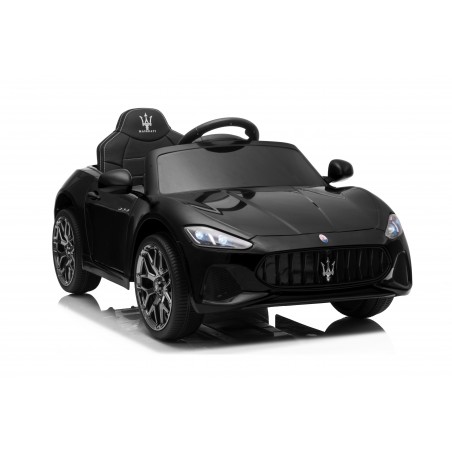 Auto Macchina Elettrica per Bambini 12V Maserati GranCabrio con sedile in pelle Telecomando Porte apribili Led e suoni Mp3