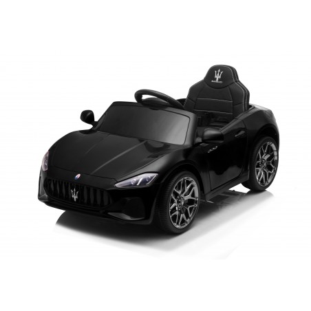 Auto Macchina Elettrica per Bambini 12V Maserati GranCabrio con sedile in pelle Telecomando Porte apribili Led e suoni Mp3