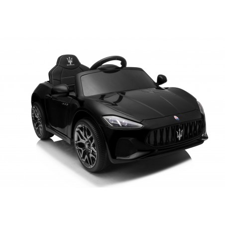 Auto Macchina Elettrica per Bambini 12V Maserati GranCabrio con sedile in pelle Telecomando Porte apribili Led e suoni Mp3